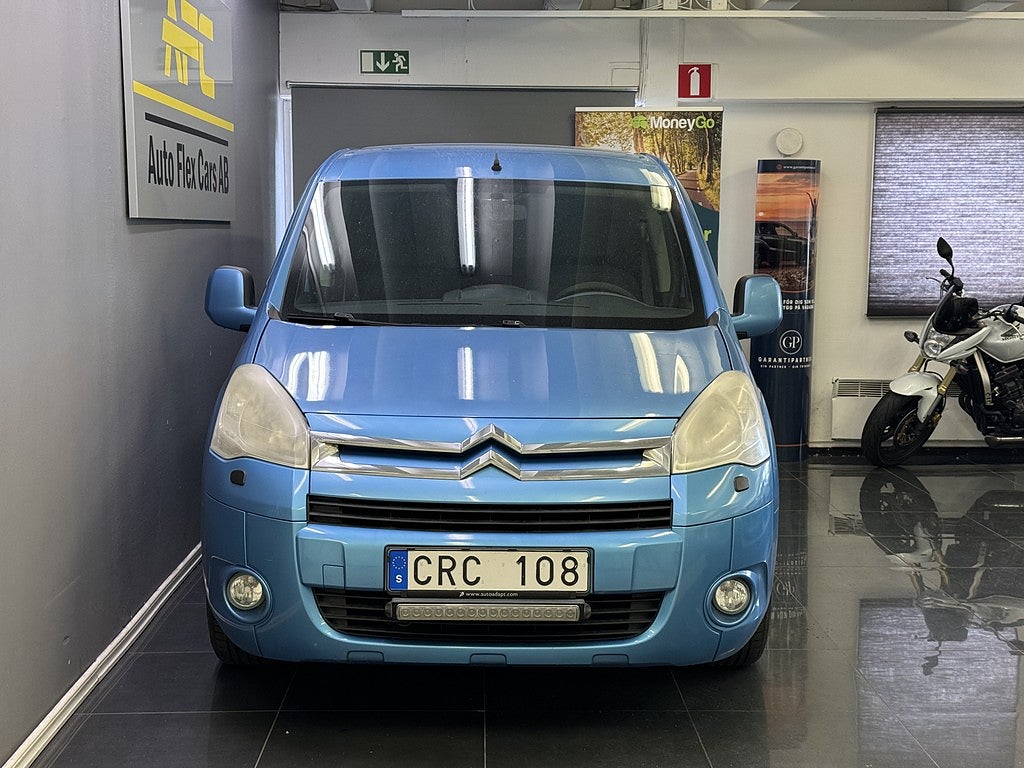 Citroën Berlingo Kombi 1.6 HDi 110 |5-SITS | 1 ÄGARE | DRAG | KAMREMBYTT
