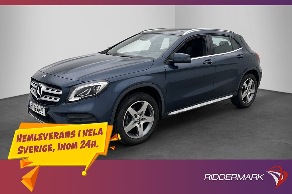 Mercedes-Benz GLA 180 122hk AMG Line Panorama Kamera Navi