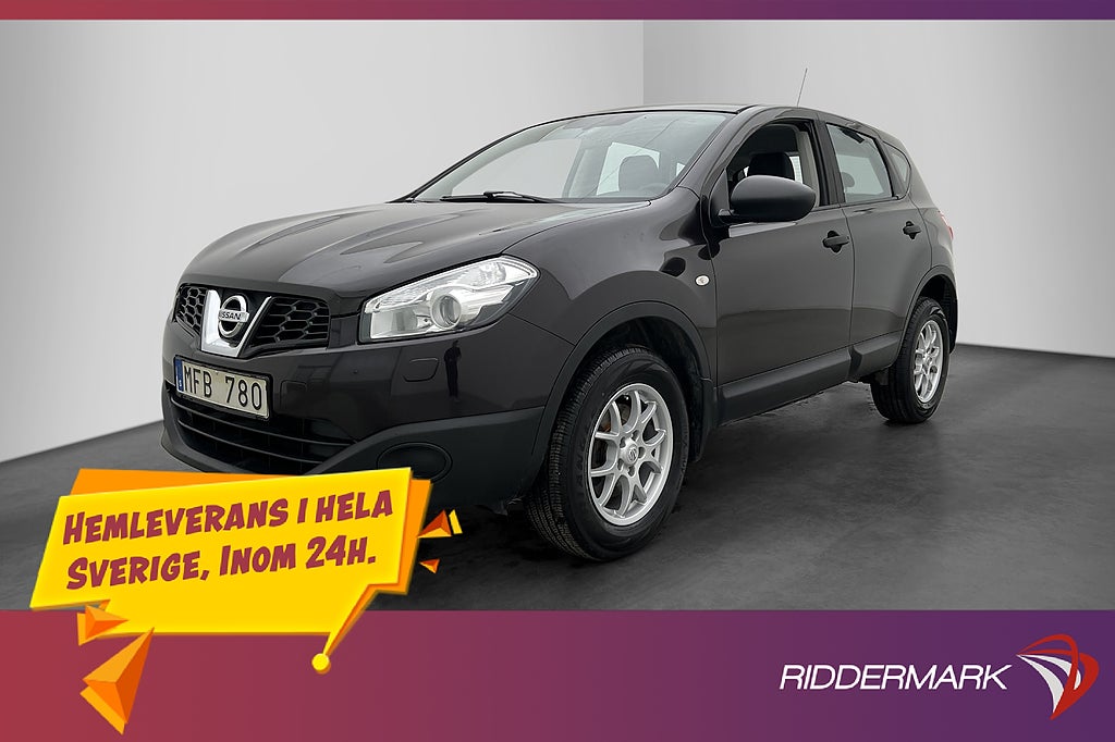 Nissan Qashqai 1.6 117hk Farthållare Välservad 0,59l/mil