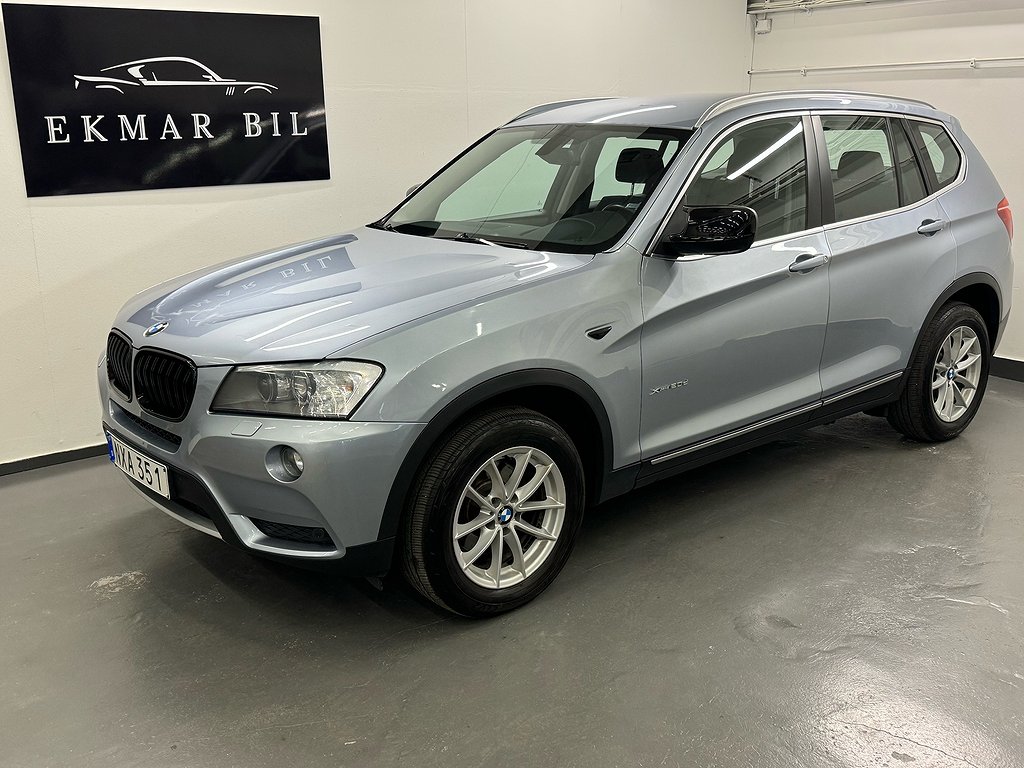 BMW X3 xDrive20d Steptronic|B-Kamera|NyServad|Navi|Drag|