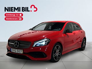 Mercedes-Benz A 180 AMG Line Kamkedja Motorvärmare Psens S/V-hjul – bild 1