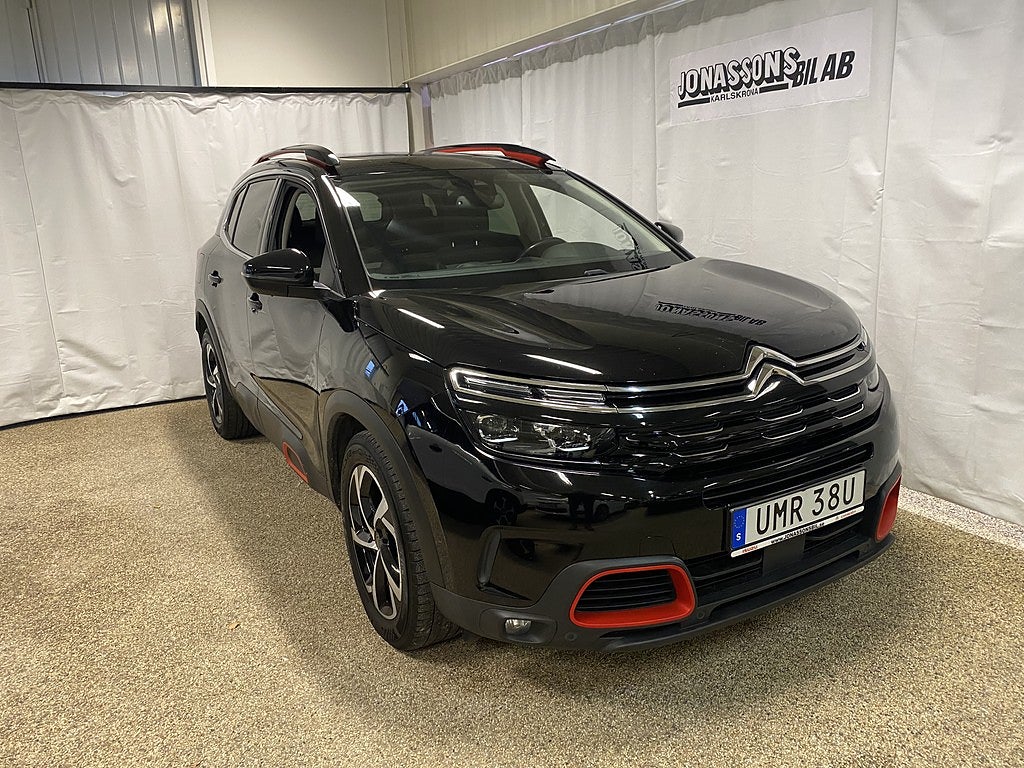 Citroën C5 Aircross SHINE 2.0 BHDi AUT, 177hk, Drag.Glastak