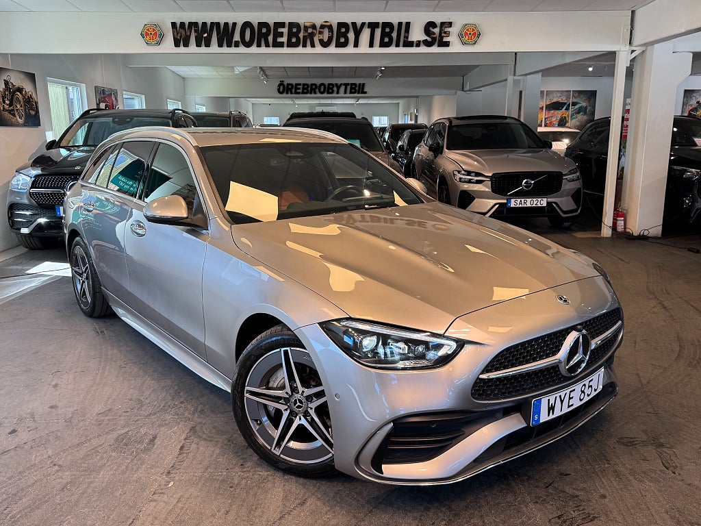 Mercedes-Benz C 300 T d e 4MATIC AMG Line Drag Gps Värmare SE SPEC 