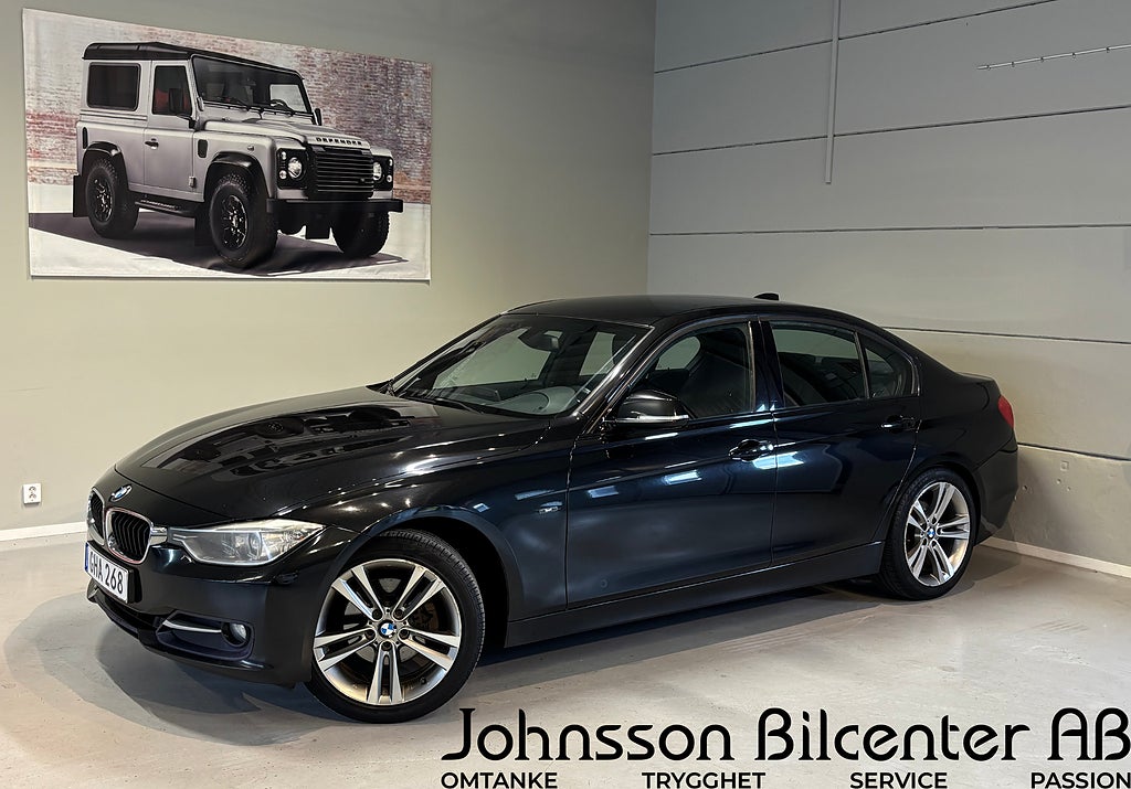 BMW 320D Sedan Steptronic Sport line 1 ägare Keyless Nyservad 