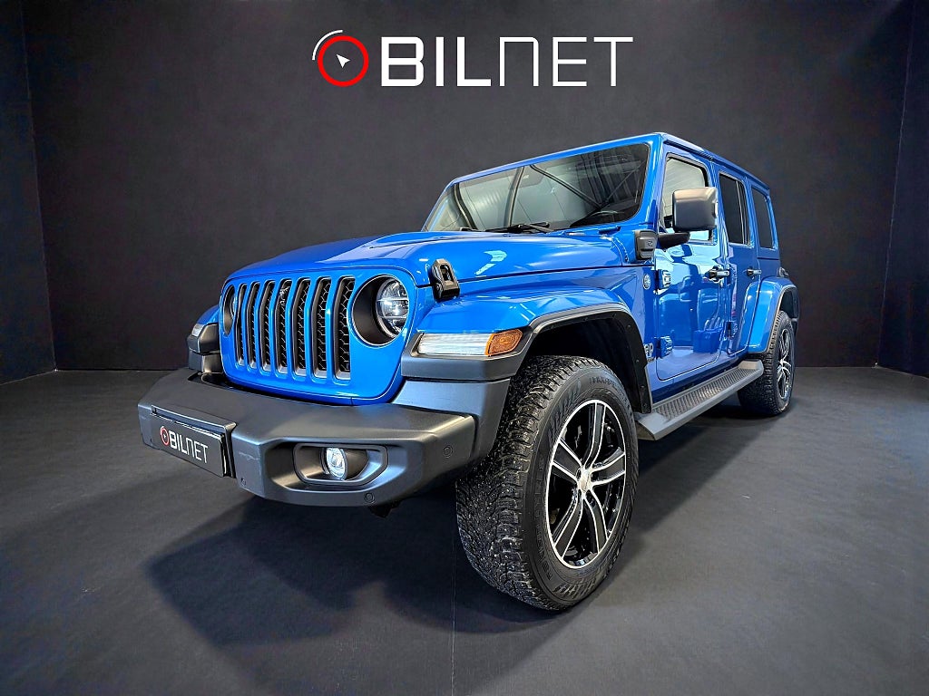 Jeep Wrangler Unlimited 4xe Plug-in 80th Anniversary 4439mil Sv-såld