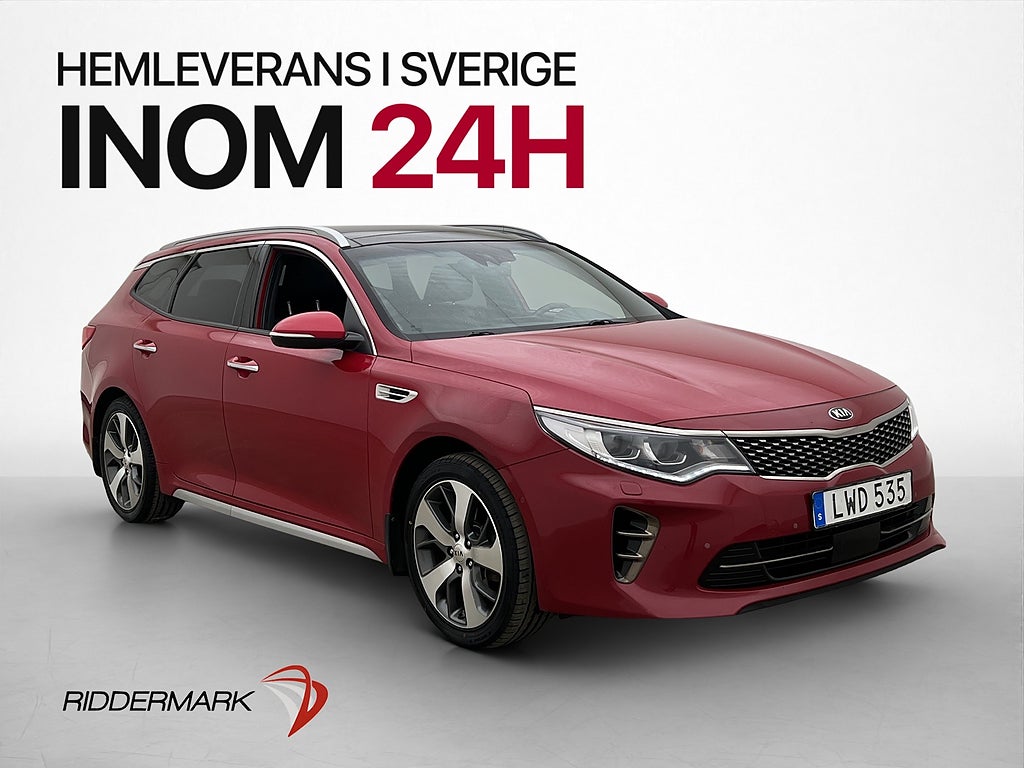 Kia Optima GT-Line Panorama H/K Dragkrok Kamera Navi
