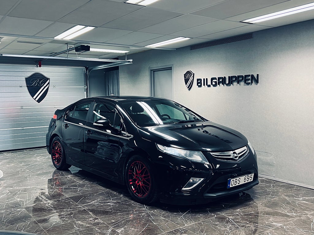 Opel Ampera 1.4 +16 kWh Plug-in Hybrid CVT|Fullservad|2 ägare|Bose|