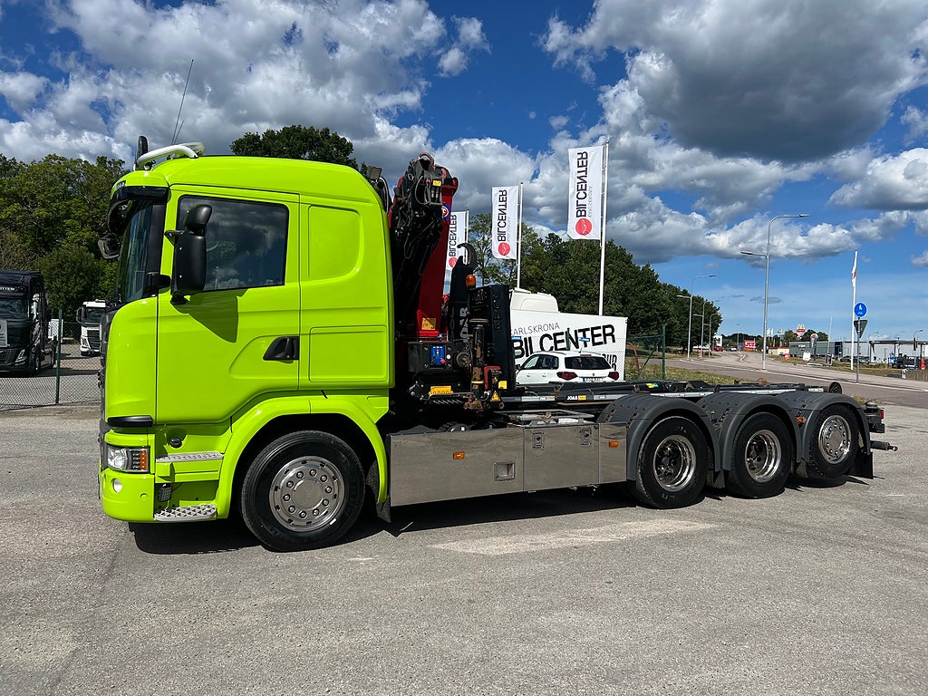 Scania G450 8x4*4 Tridem Kranväxlare