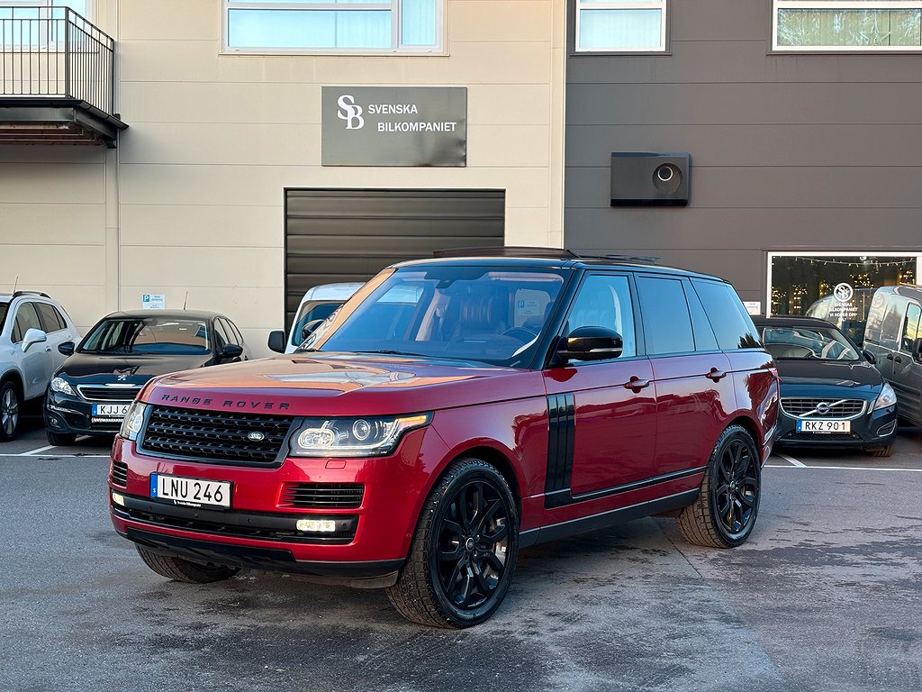 Land Rover Range Rover 4.4 SDV8 4WD AUTOBIOGRAPHY SV.SÅLD MOCKA TAK 