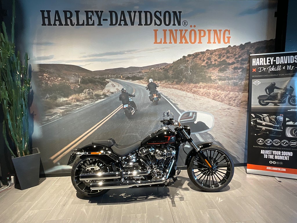 Harley-Davidson Breakout Vi löser transporten