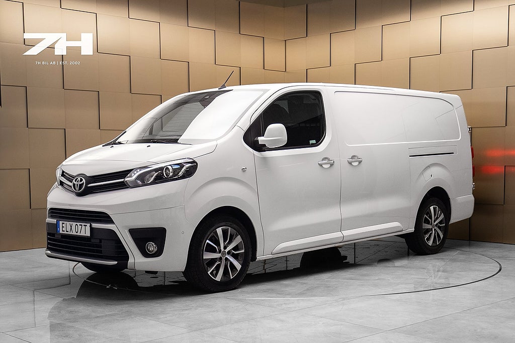 Toyota Proace 2.0 D-4D 177hk L3 Lång 360° Adap. Farhållare Keyless