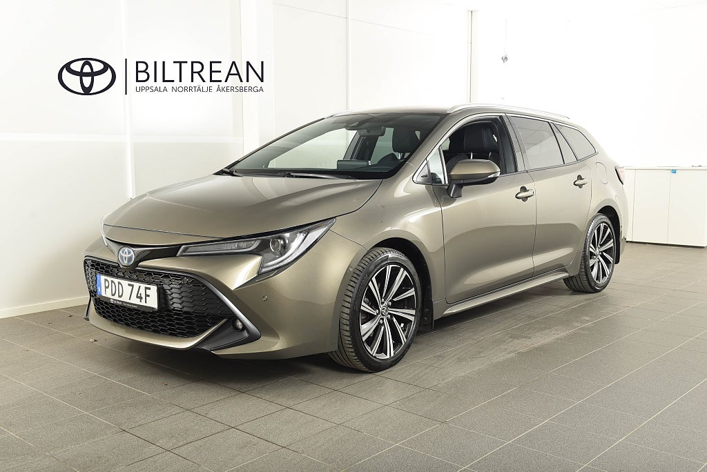 Toyota Corolla Kombi 1,8 Elhybrid Style Teknikpaket Drag Värmare 