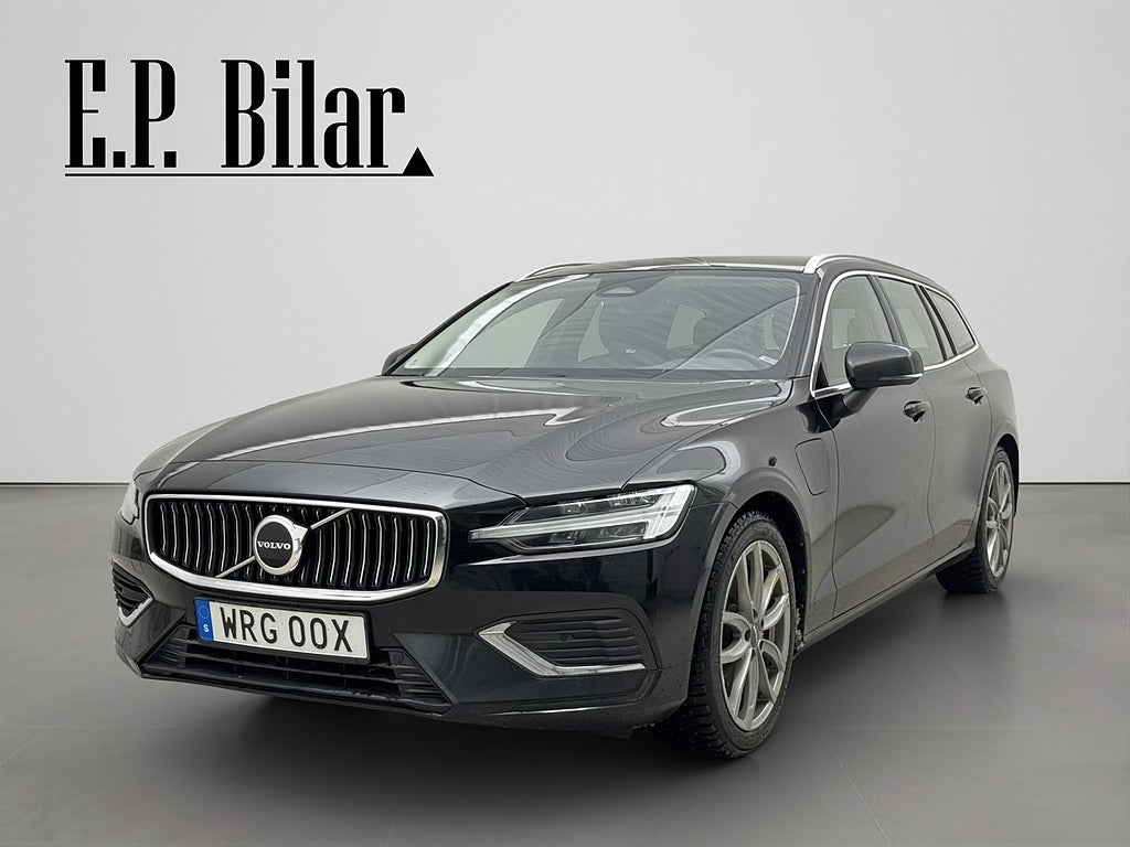 Volvo V60 Recharge T6 350hk AWD/Core/Navi/Kamera/Skinn/Moms