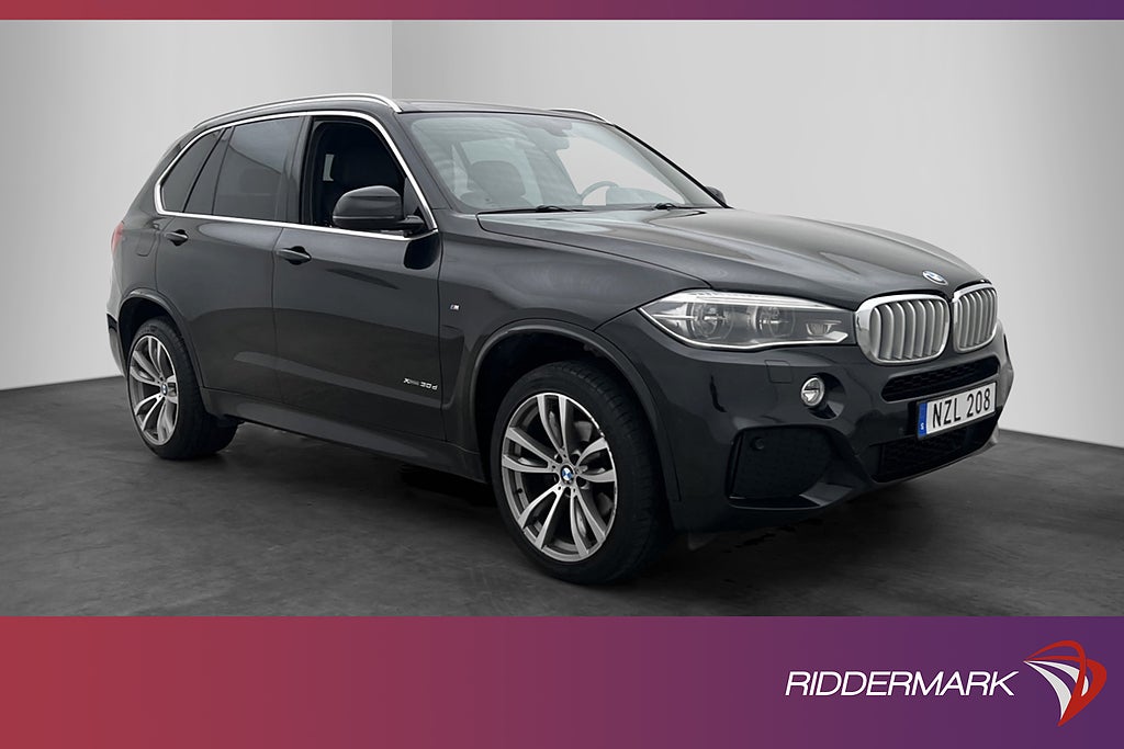 BMW X5 XDrive30d 258hk M Sport Värmare HiFi Drag  Kamera LED