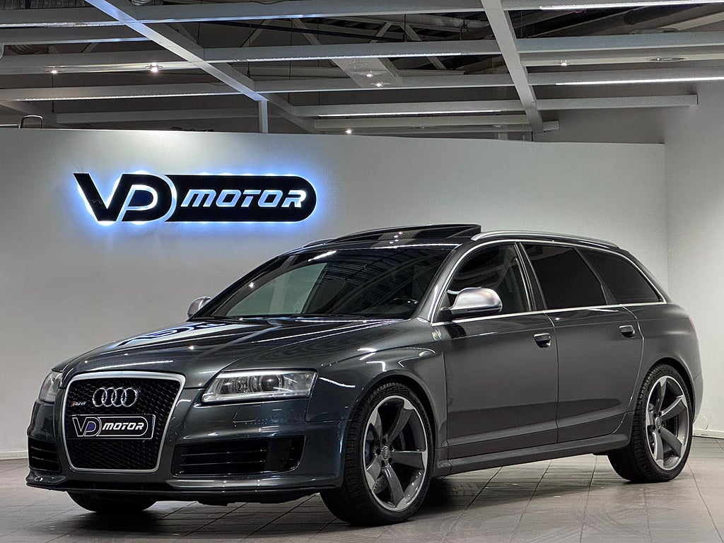 Audi RS6 5.0 V10 TFSI Q Taklucka Bose Carbon B-Kam Sv-såld 580hk