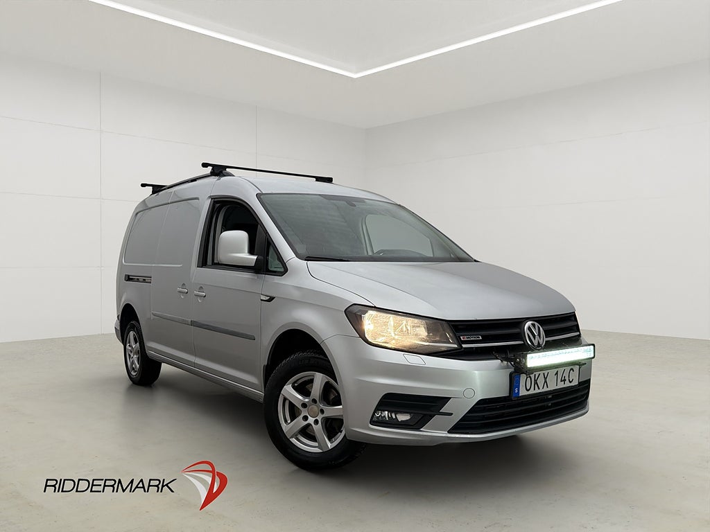 Volkswagen Caddy Maxi 4M Värm Drag Kamera V-Inr CARPLAY Moms
