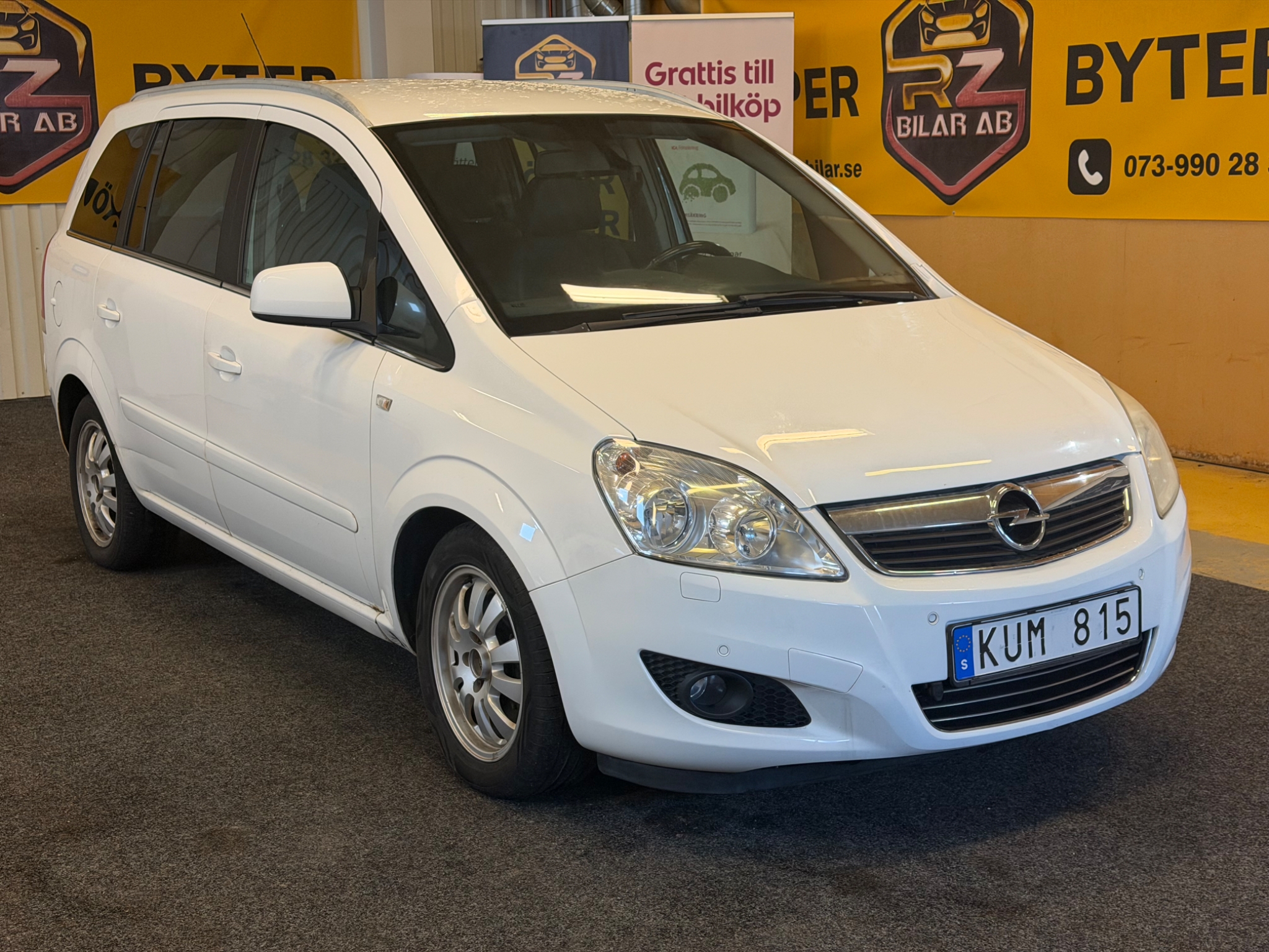Opel Zafira 1.6 CNG ecoFLEX Turbo Euro 4 2010, bild 2/39