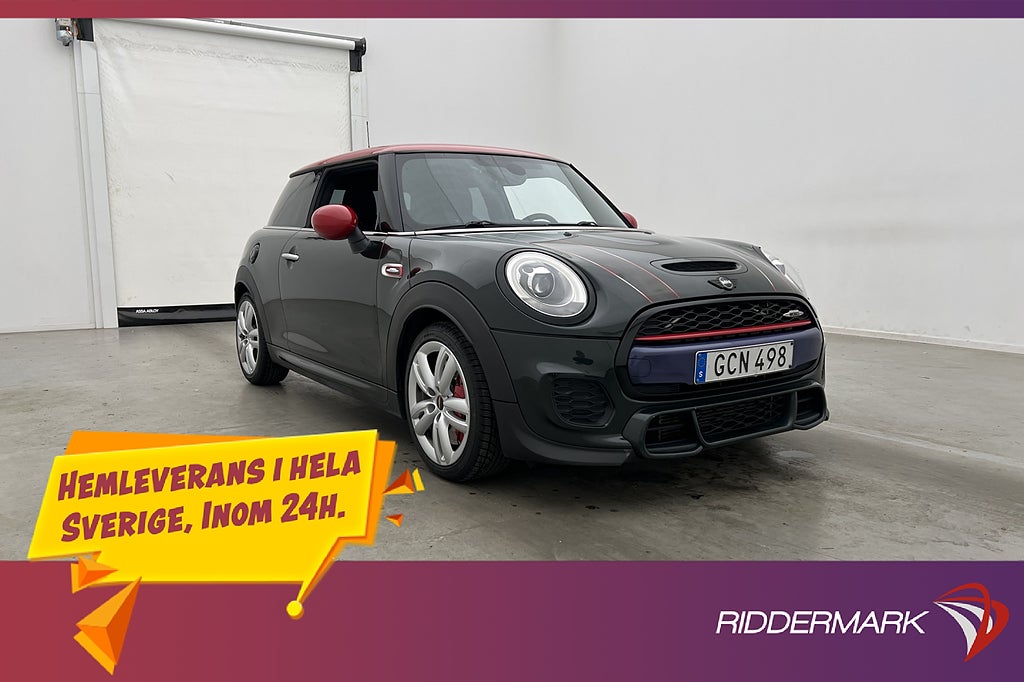 MINI John Cooper Works Sportsolar Navi Halvskinn P-Sensorer