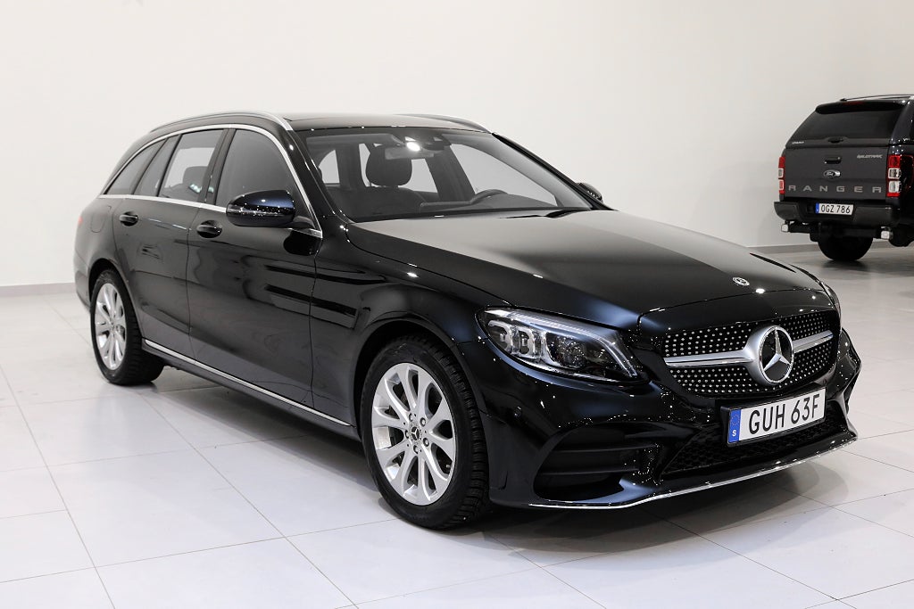 Mercedes-Benz C 220 T d 9G-Tronic / Dragkrok / Panoramaglastak 