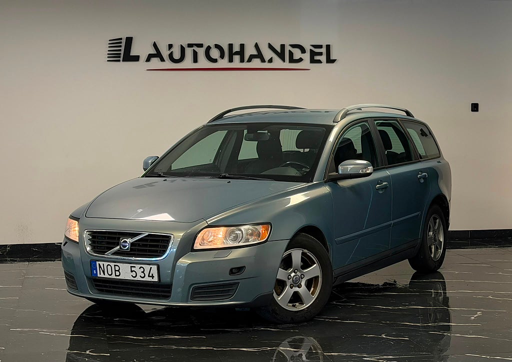 Volvo V50 1.8 Flexifuel Kinetic Drag Nybesiktigad 125Hk