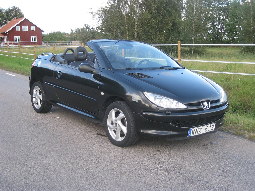 Peugeot 206 CC 1.6 Euro 4 nyserv med kamrem 