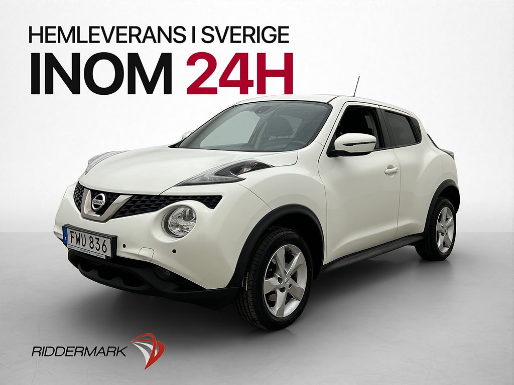 Nissan Juke XTRONIC 112hk N-Connecta Kamera Navi Halvskinn