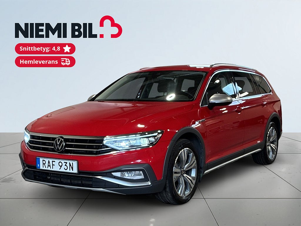 Volkswagen Passat Alltrack 2.0 TDI 4M Drag Värmare Kamera Skinn Psens S&V MOMS