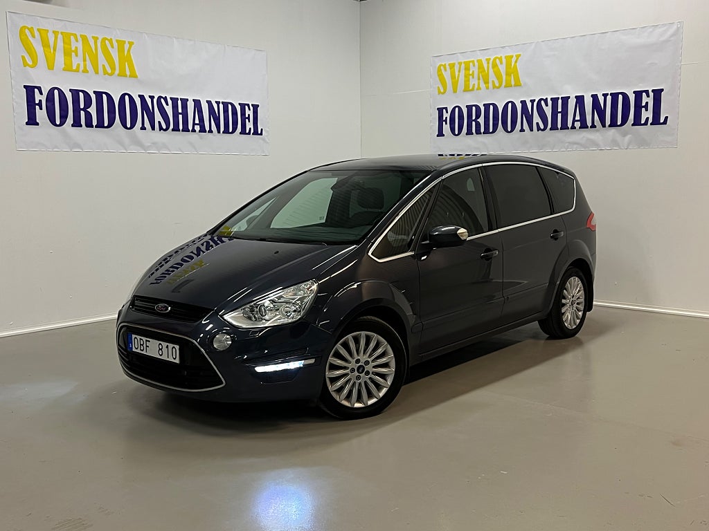 Ford S-Max 2.0 TDCi Powershift Business Dragkrok Panoramatak