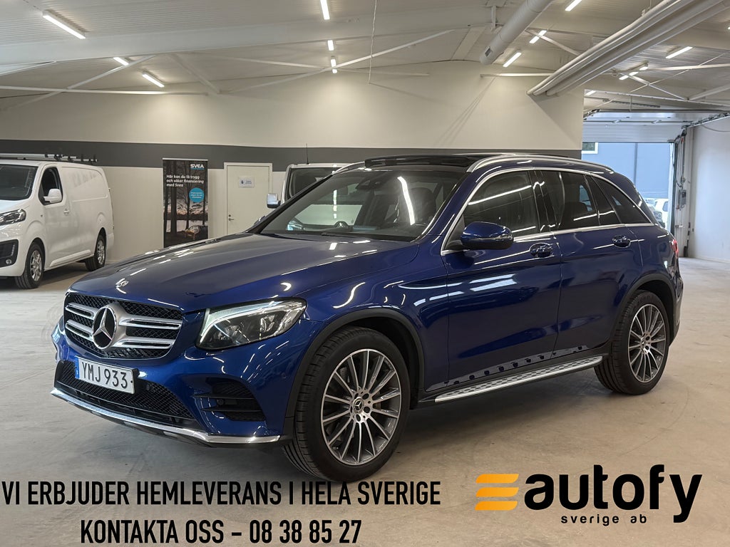 Mercedes-Benz GLC 220 d 4MATIC 9G AMG PANORAMA BURMESTER DRAG D-VÄRM