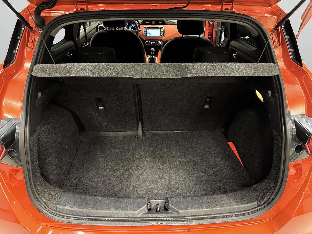 Nissan Micra Tekna 0.9 Turbo 360* Kamera V-hjul Nybesiktigad Helgkampanj! - miniatyr 17