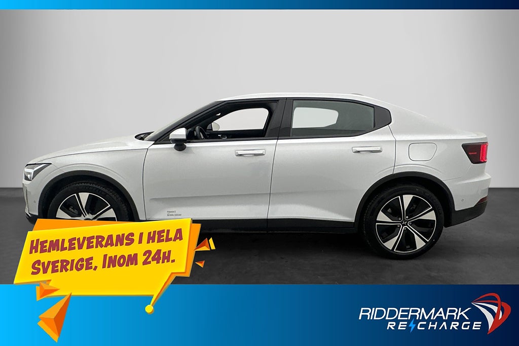 Polestar 2 Long Range Single Motor 360° Dragkrok CarPlay