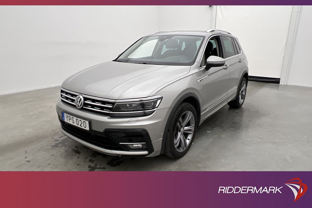 Volkswagen Tiguan 2.0 TDI 4M R-Line Cockpit Värm Kamera Drag