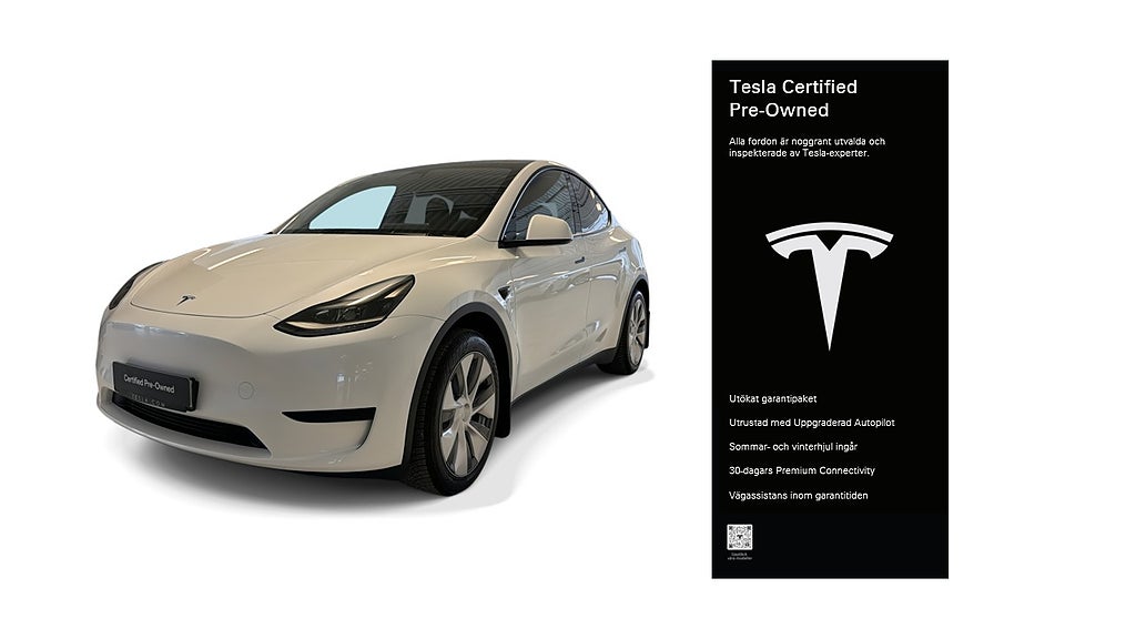 Tesla Model Y Standard Range RWD Certified Pre-Owned 3,84% ränta