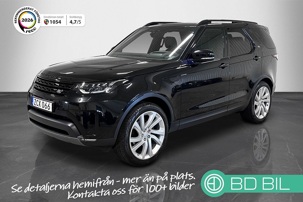 Land Rover Discovery TDV6 4WD HSE PANO SKINN VÄRMARE DRAG 7-SITS MERIDIAN