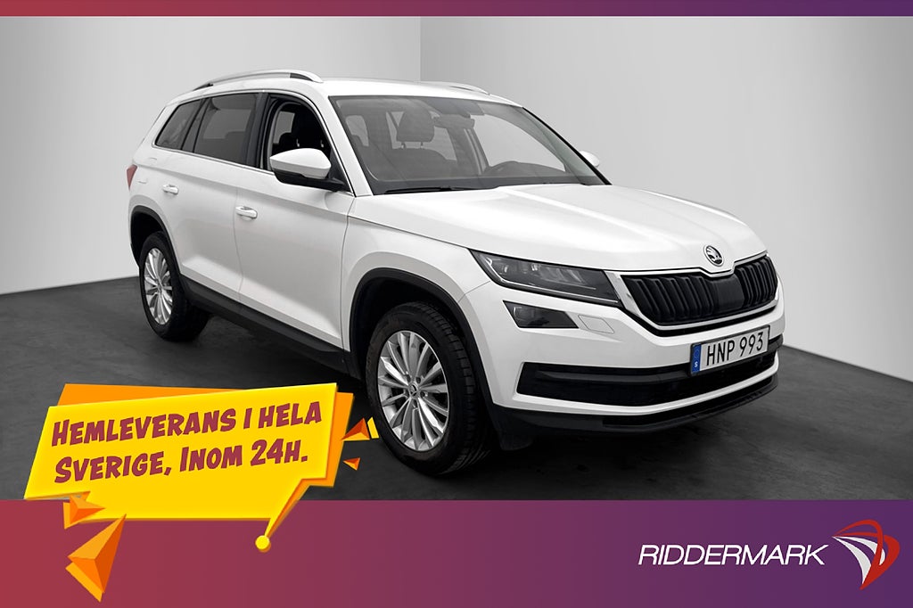 Skoda Kodiaq 2.0 TDI 4x4 Businessline 7-Sits Canton Värmare