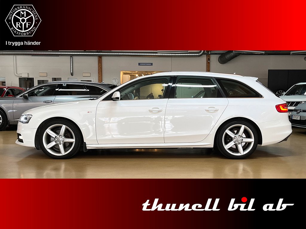 Audi A4 Avant 2.0 TDI Q S Tronic 190HK-VHJUL-VÄRMARE-DRAG