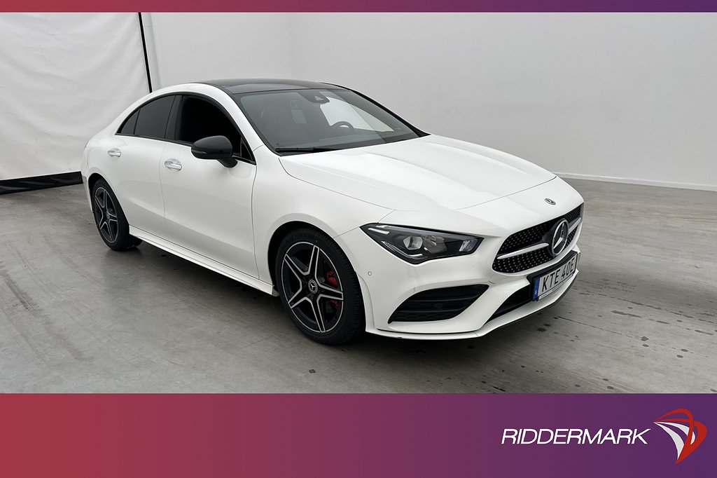 Mercedes-Benz CLA Coupé 200 d 150hk AMG Pano Wide Burmester