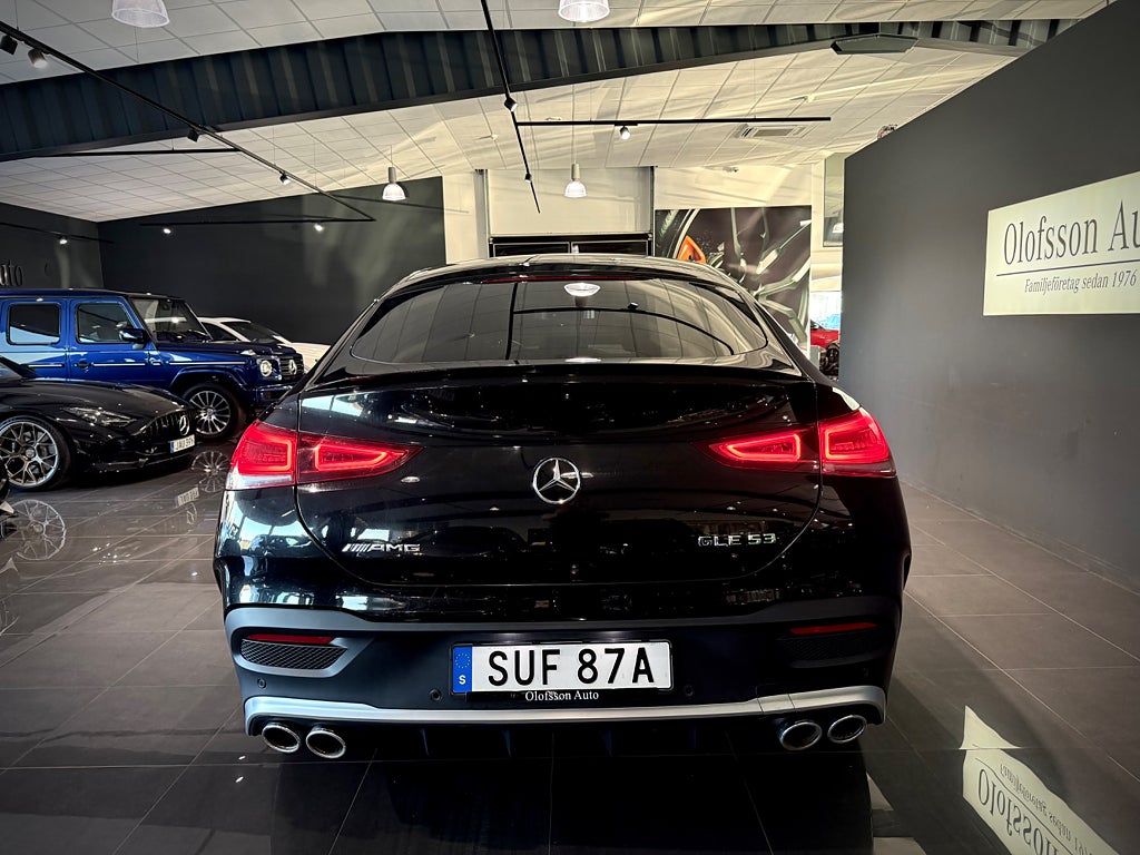 Mercedes-Benz GLE 53 AMG 4MATIC+ Coupé Premium Plus Full utr / se spec! - bild 35
