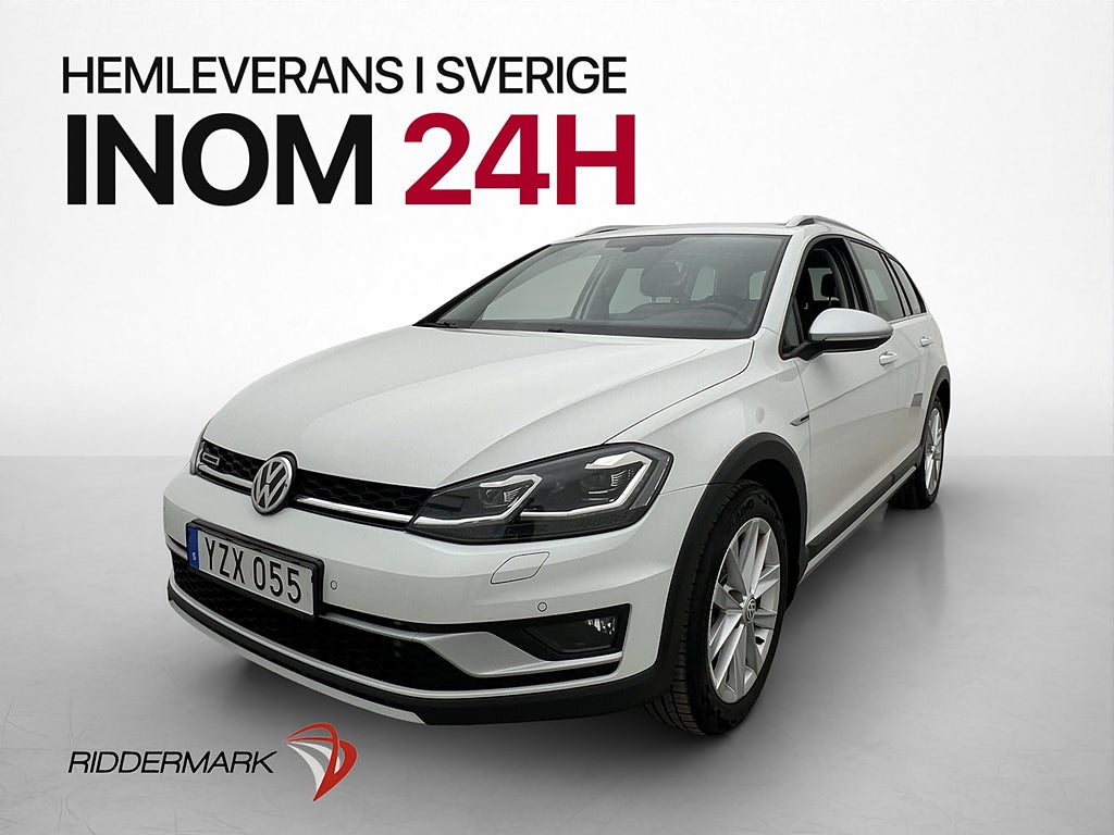 Volkswagen Golf Alltrack 4Motion 180hk Värmare Kamera Drag