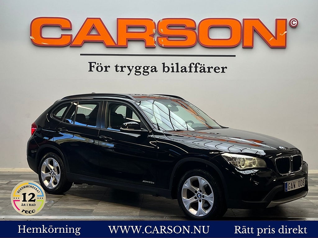 BMW X1 xDrive20d Steptronic Navi Drag Skinnklädsel 184hl