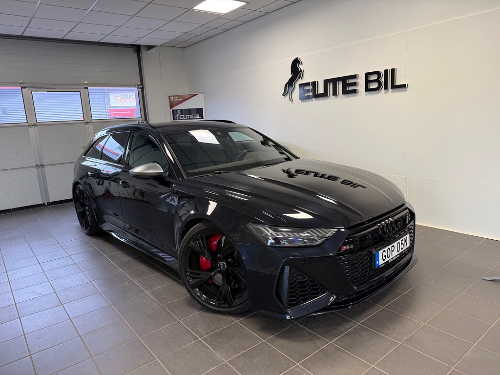 Audi RS6 Drag / 22" / Pano / Svart Optik / RS Designpkt.