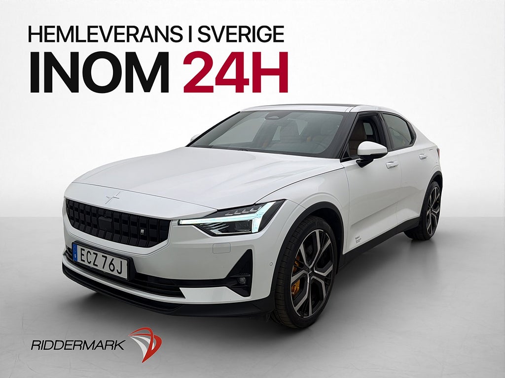 Polestar 2 Long range Dual Motor Performance Nappa Pano H/K