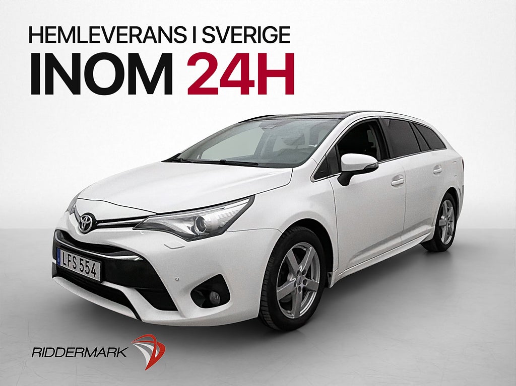 Toyota Avensis 143hk Executive Panorama Värmare Drag Läder
