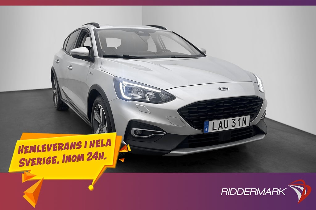Ford Focus 1.0 EcoBoost 125hk Kamera Navi Rattvärme