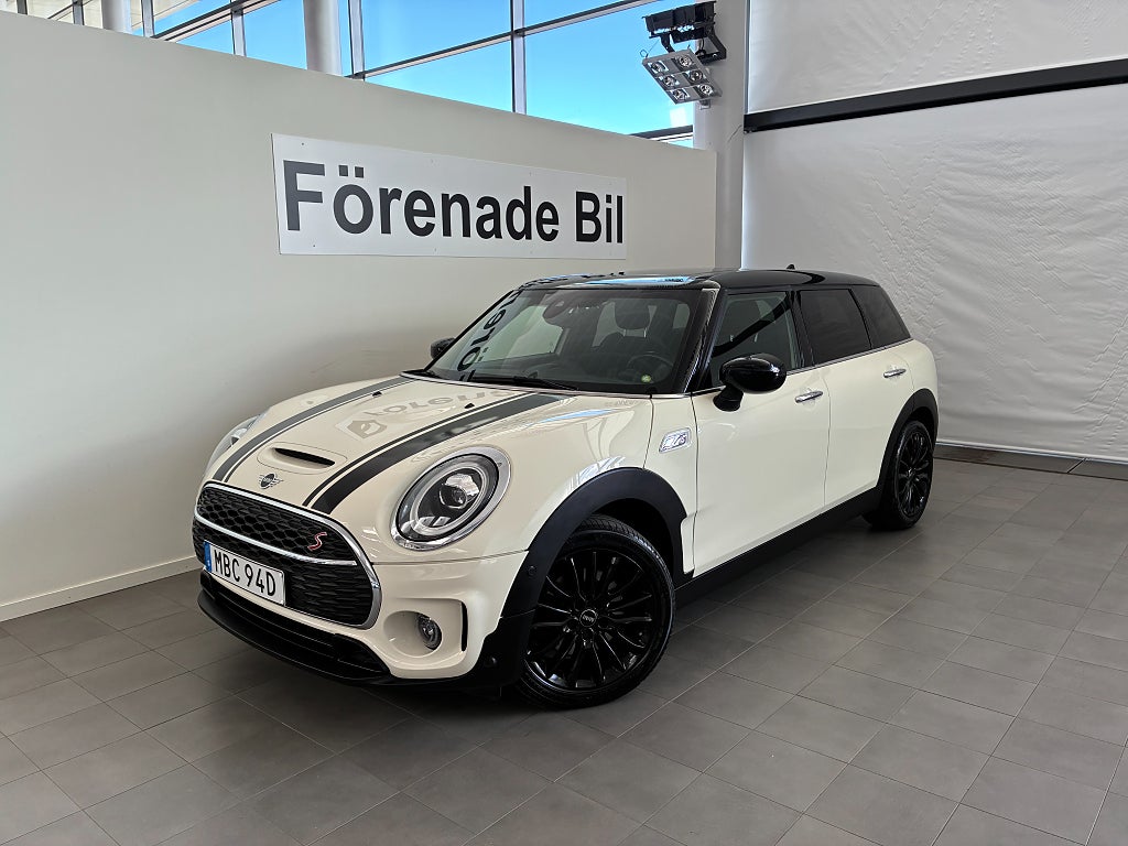 MINI Clubman S Panoramatak Tonade Rutor PDC Bak Manuell