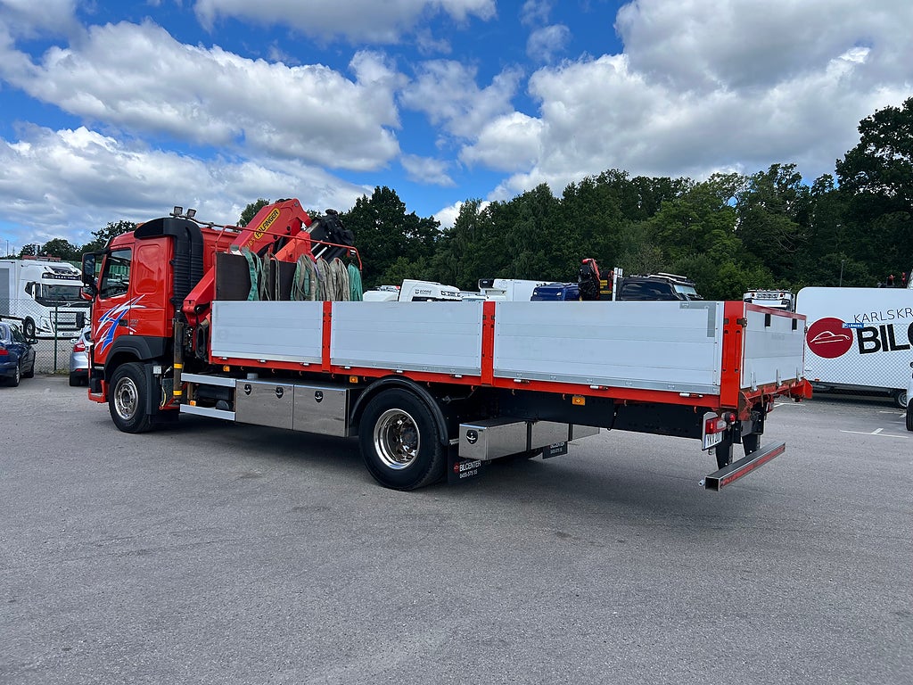 Volvo FM 370 4x2 Kranbil, Palfinger Kran, Euro 6