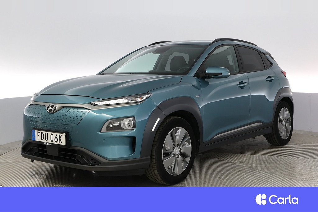 Hyundai Kona Electric 64 kWh Advanced Kamera BLIS Drag VHjul