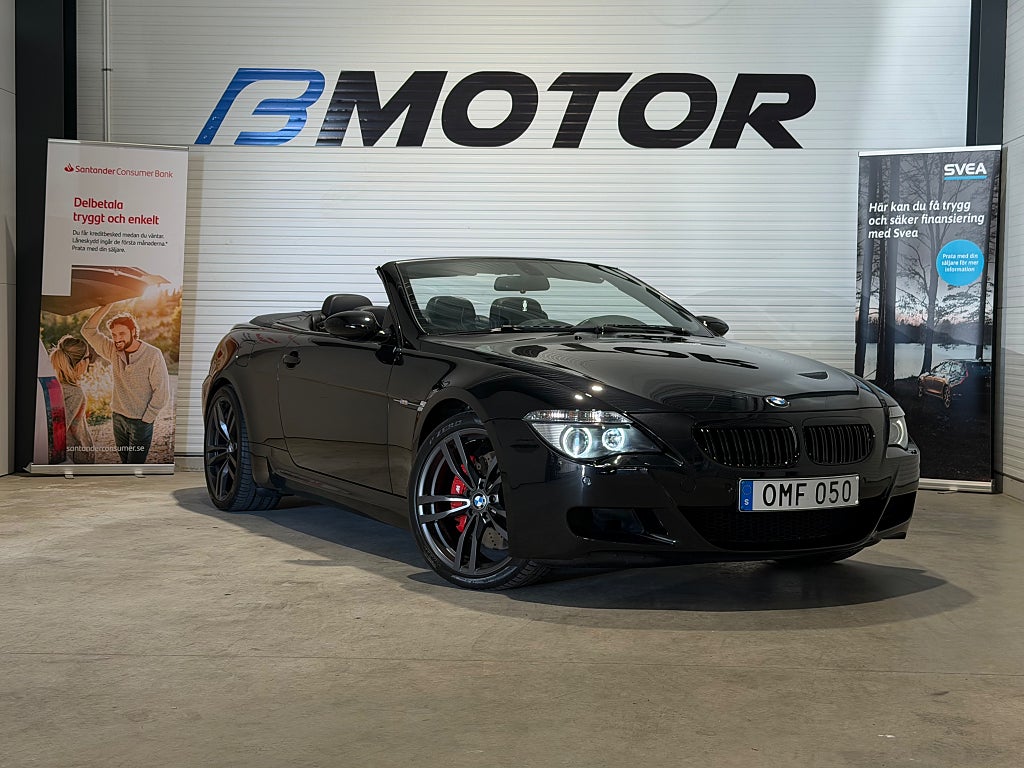 BMW M6 Convertible Euro 4 •NY Koplingssats• •Se Spec •Topskick•