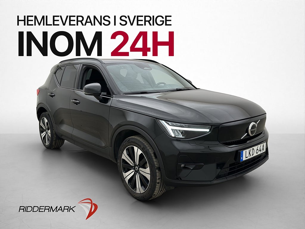 Volvo XC40 Recherge Twin motor Plus Dragkrok Värm Kamera