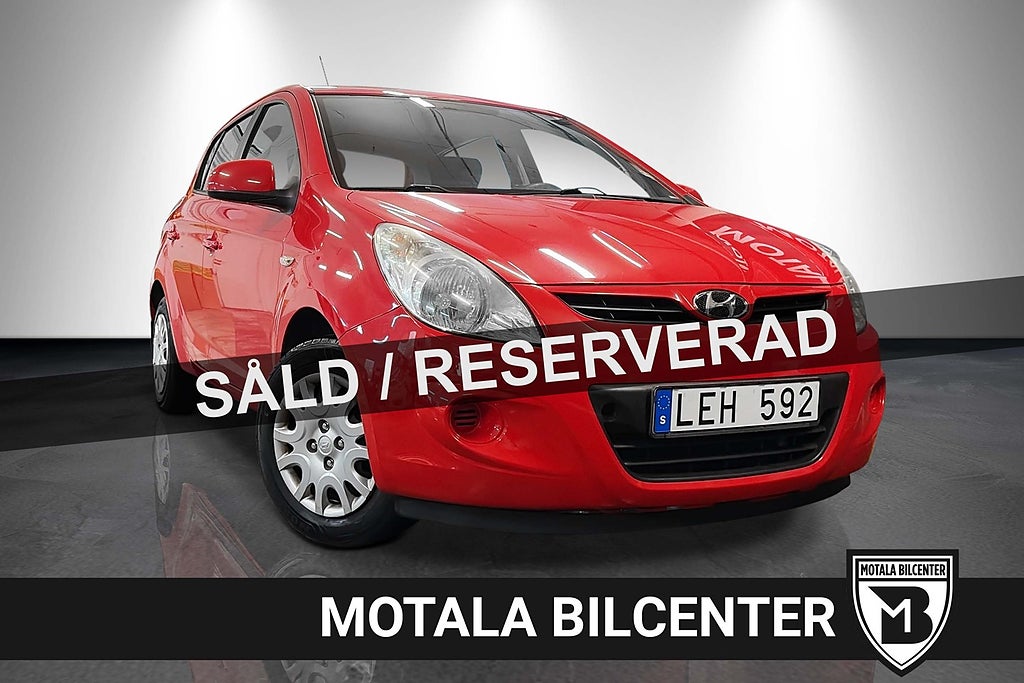 Hyundai i20 5-dörrar 1.2 Select. RÄNTEKAMPANJ! 24MÅN RÄNTEFRITT